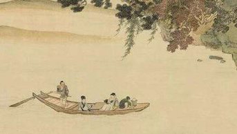 绘画大师仇英所创作的《赤壁图》运用了什么技法？