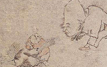 《鬼趣图》：清代画家罗聘创作的人物画，一共8幅