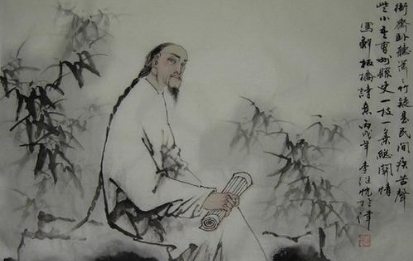 《竹石图》：清代画家郑夑所画，，现藏于上海博物馆