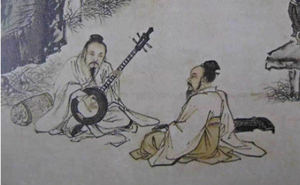 明代画家仇英《蕉阴结夏图》简介 现藏于台北故宫博物院