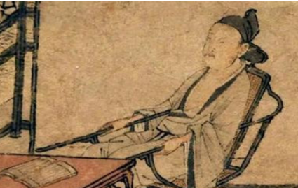 明代画家仇英《竹林品古》简介 现藏于北京故宫博物院