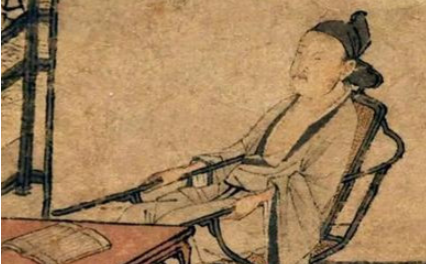 明朝画家仇英《松溪横笛图》简介 现藏于南京博物馆