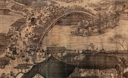 仇英版本的《清明上河图》与张择端版本有哪些区别？